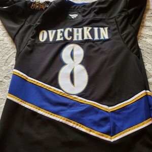 COPY - Black and Blue Ovechkin Jersey
